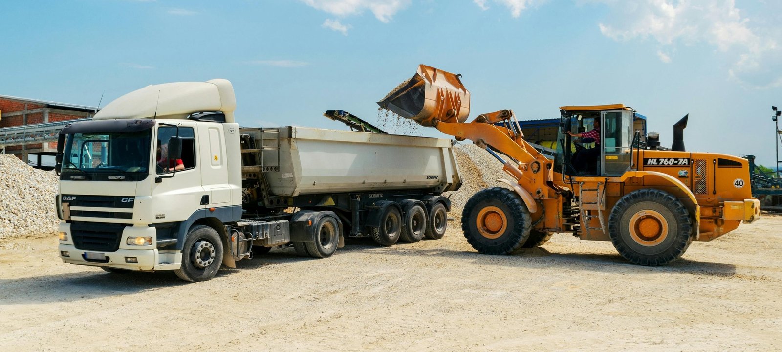 Transport gradjevinskog materijala slankamen